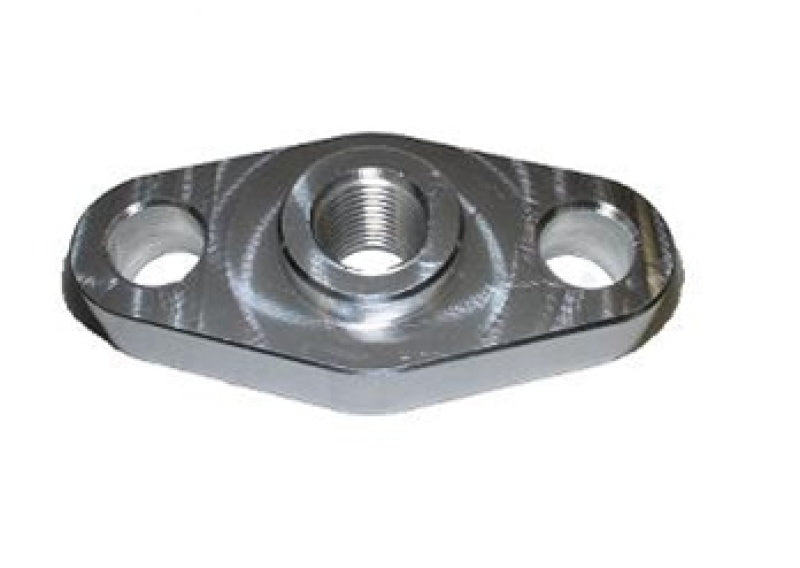Torque Solution Billet Oil Feed Inlet Flange: Universal T3/T4 Turbos TS-UNI-005 TS-UNI-005 Photo - Primary