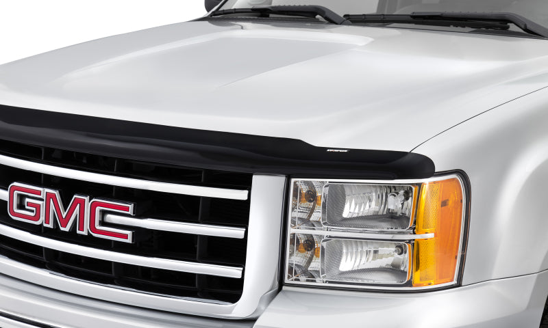 Stampede Vigilante Premium Hood Protector,Smoke,For 2011-2014 GMC Sierra 2500 2049-2 Photo - Mounted