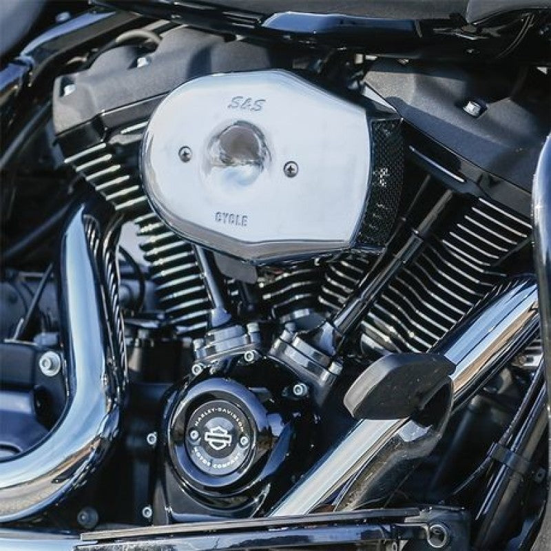 S&S Cycle Tribute Air Cleaner Kit - Chrome 170-0595A 170-0595A Photo - Primary
