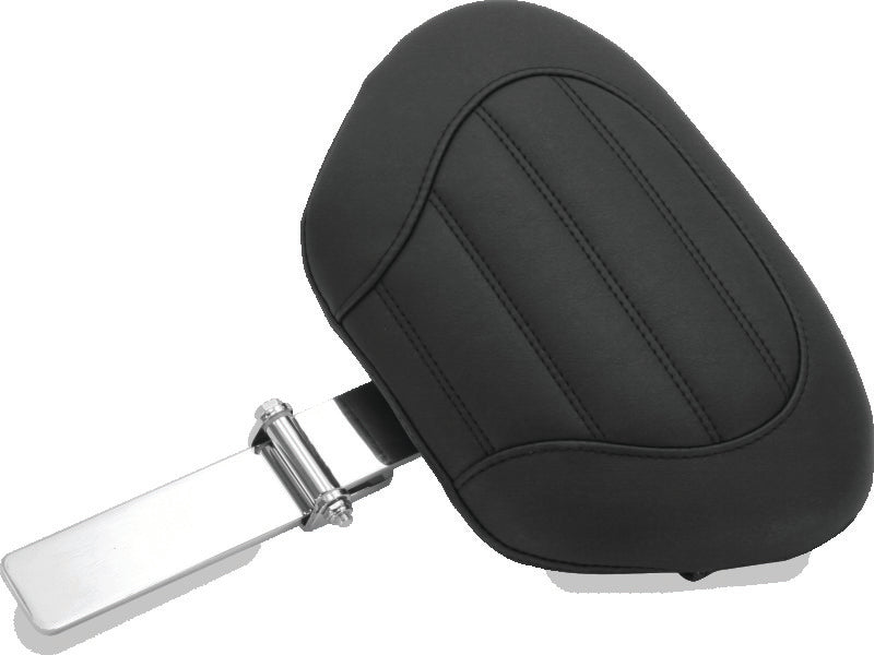 Mustang Motorcycle Mustang 15-21 Harley Freewheeler Standard Touring Deluxe Driver Backrest - Black 79597 79597 Photo - Primary