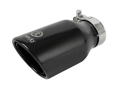 aFe Takeda 304 Stainless Steel Clamp-On Exhaust Tip 2.5in.Inlet / 4in Outlet - Black 49T25404-B08 49T25404-B08 Photo - Primary