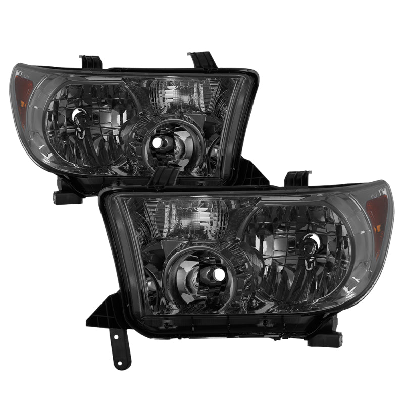 SPYDER Xtune Toyota Tundra 07-13 / Toyota Sequoia 08-13 OEM Style Headlights Smoked HD-JH-TTU07-AM-SM 5077356 5077356 Photo - Primary