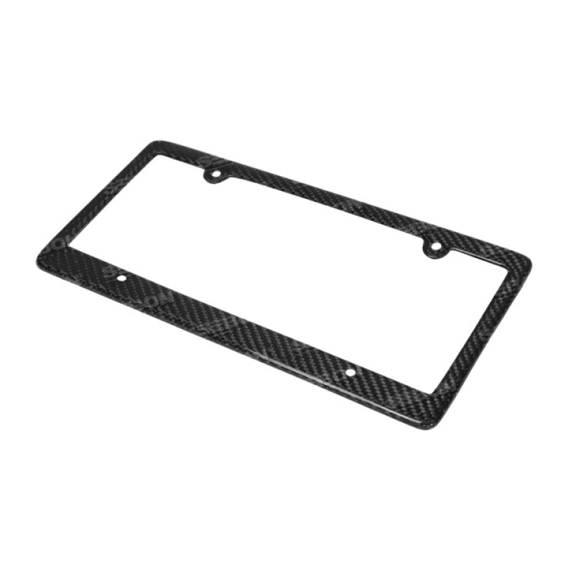 Seibon Carbon Fiber License Plate CFLPF4 Photo - Primary