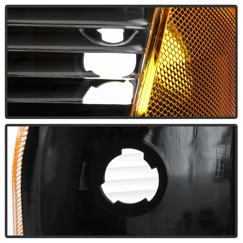 SPYDER xTune 01-03 Ford Explorer Sport 4pc OEM Style Headlights w/Corner - Black (HD-JH-FEXP01-ST-BK) 9042614 9042614 Photo - Unmounted