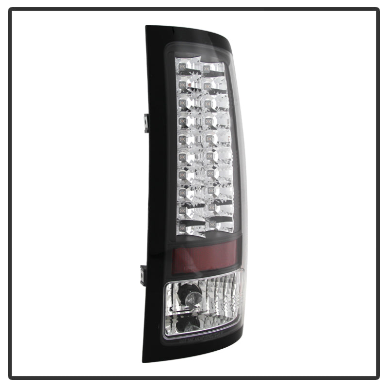 Spyder GMC Sierra 07-13 (Not fit 3500 Dually 4 Rear Wheels)LED Tail Lights Black ALT-YD-GS07-LED-BK 5014948 5014948 User 1