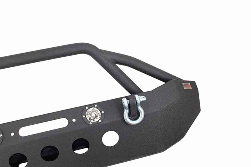 Fishbone Offroad 07-18 Jeep Wrangler Front Winch Bumper W/LEDs Full Width - Blk Texured Powdercoated FB22003 FB22003 Photo - out of package