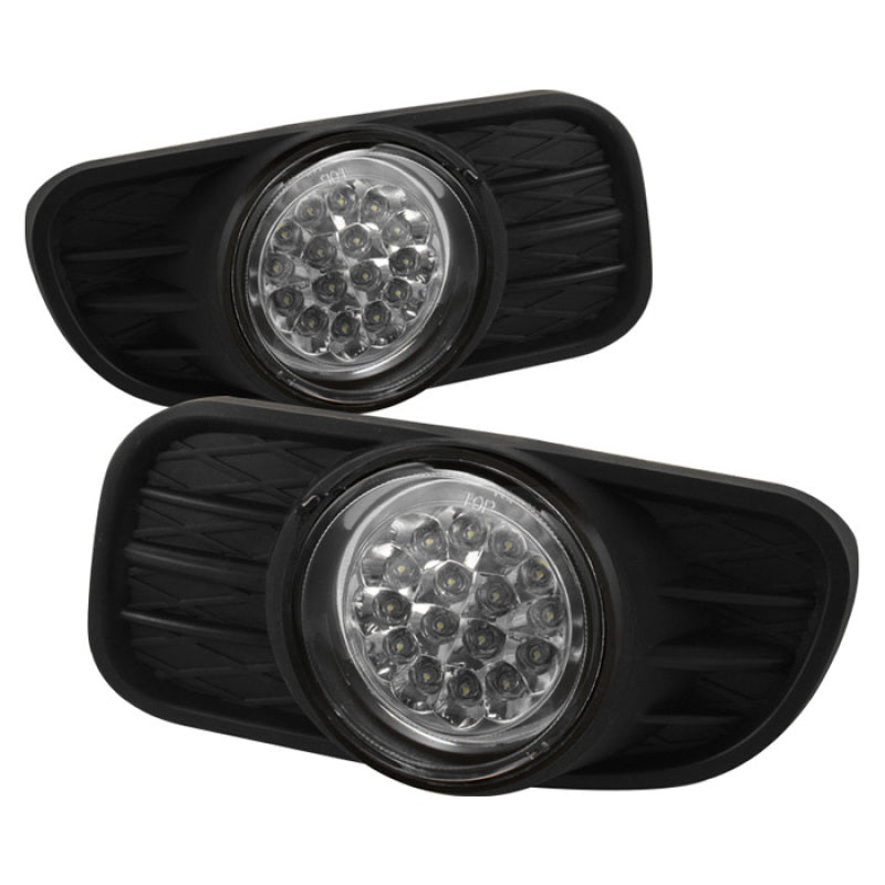 Spyder Jeep Grand Cherokee 99-04 LED Fog Lights w/Switch Clear FL-LED-JGC99-C 5015693 5015693 Photo - Primary