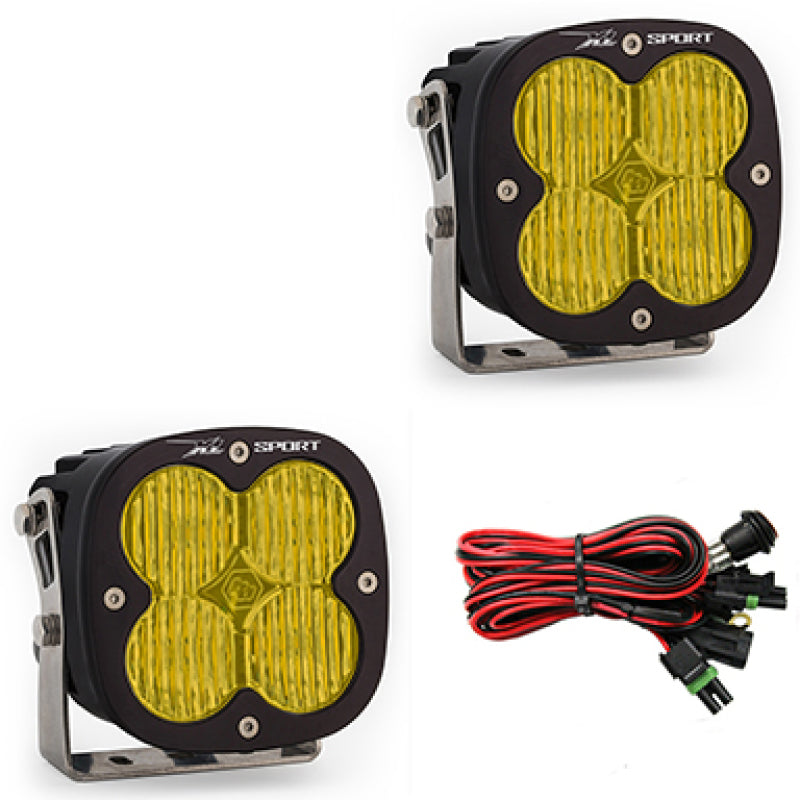 Baja Designs XL Sport Series Wide Cornering Pattern LED Light Pods - Amber 567815 567815 Photo - Primary