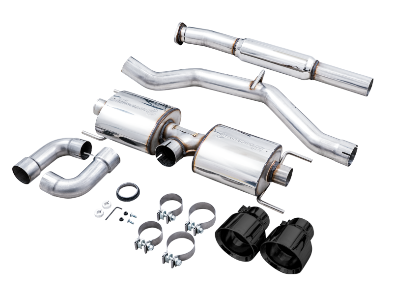 AWE Tuning AWE Subaru BRZ/ Toyota GR86/ Toyota 86 Touring Edition Cat-Back Exhaust- Diamond Black Tips 3015-33486 3015-33486 Photo - out of package