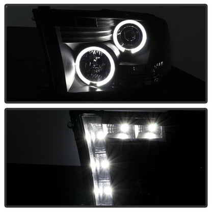 Spyder Dodge Ram 1500 09-14 Projector Headlights Halogen- LED Halo LED - Blk Smke PRO-YD-DR09-HL-BSM 5078407 5078407 User 1