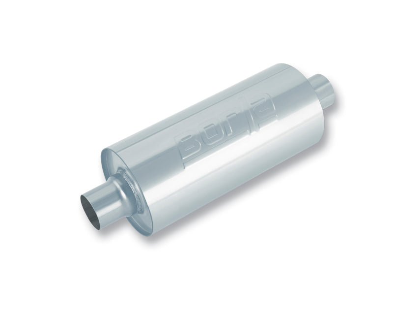 Borla 3.5in Tubing x 6.25in Diameter x 24in Length Multi-Core Center/Center Round Racing Muffler 400261 400261 Photo - Primary