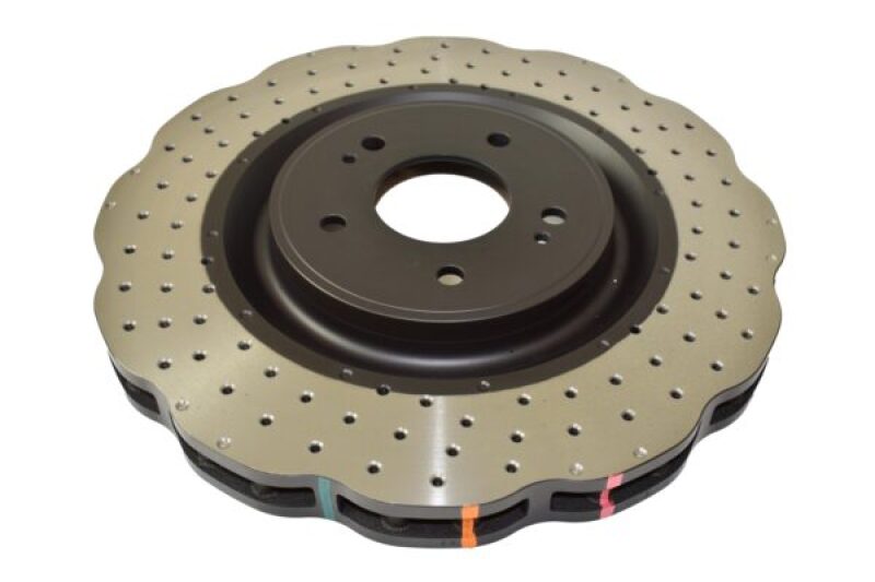 DBA 08-16 Mitsubishi Lancer Evolution Rear 4000 Series Drilled Wavey Rotor 42225WXD 42225WXD User 1