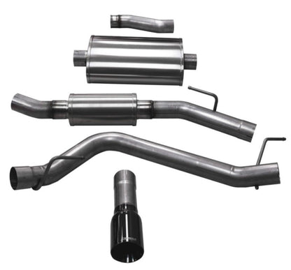 Corsa 2020 Jeep Gladiator JT 3.0in Cat-Back Single Touring Side Exit w/ 4.0in Black Tip 21062BLK 21062BLK User 1