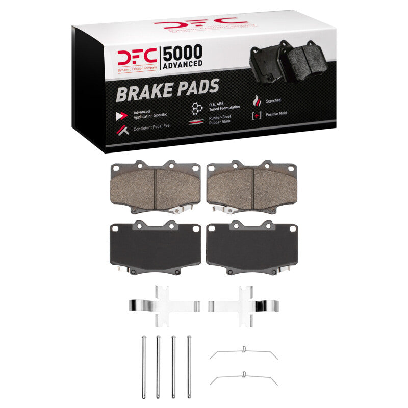 DFC DFC 5000 Advanced Semi Met Brake Pads Brakes, Rotors & Pads Brake Pads - OE main image