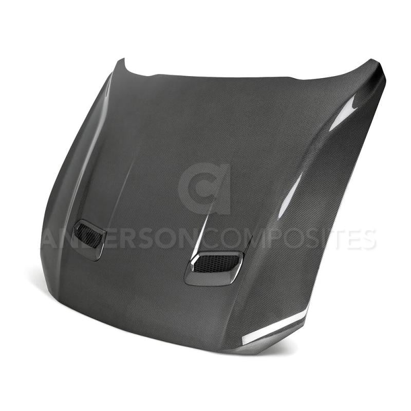 Anderson Composites 18-20 Ford Mustang Double Sided Type-OE Carbon Fiber Hood AC-HD18FDMU-OE-DS AC-HD18FDMU-OE-DS User 1