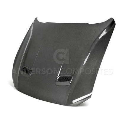 Anderson Composites 18-20 Ford Mustang Double Sided Type-OE Carbon Fiber Hood AC-HD18FDMU-OE-DS AC-HD18FDMU-OE-DS User 1