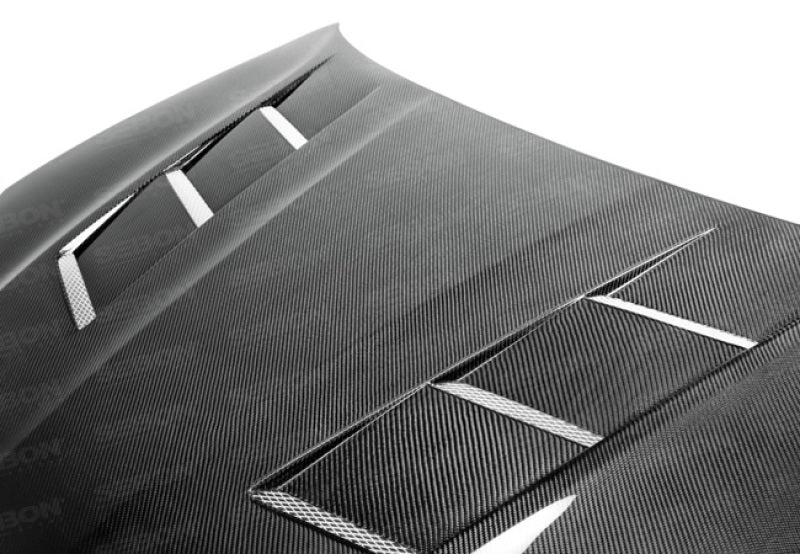 Seibon Carbon Fiber Hood for 2013-2016 Hyundai Genesis 2dr HD1213HYGEN2D-TS Photo - Primary