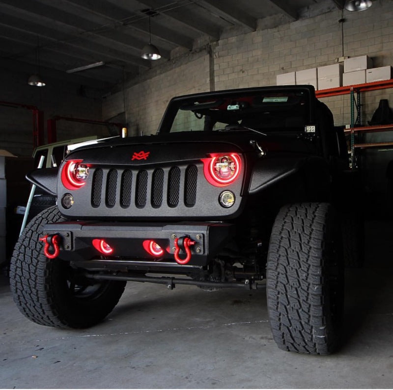 ORACLE Lighting Oracle 7in High Powered LED Headlights - Black Bezel - ColorSHIFT - BC1 5769-335 5769-335 Photo - lifestyle view