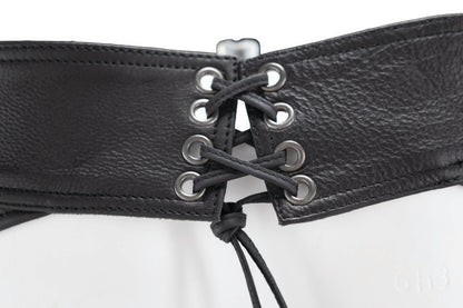 Kuryakyn Leather By River Road Longhaul Leather Chaps Black - Large 094440 094440 User 3