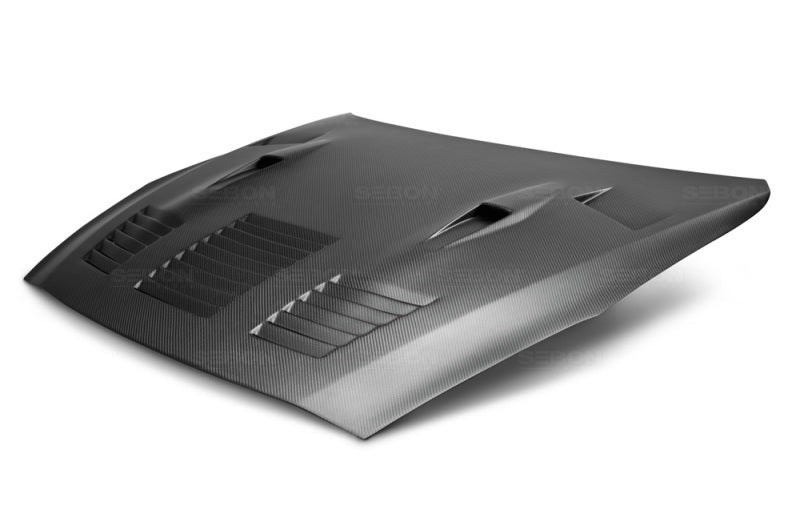 Seibon 09-12 Nissan GTR R35 Carbon Fiber Hood HD0910NSGTR-GTII/HD0910NSGTR-GTII-DRY HD0910NSGTR-GTII-DRY Photo - Primary