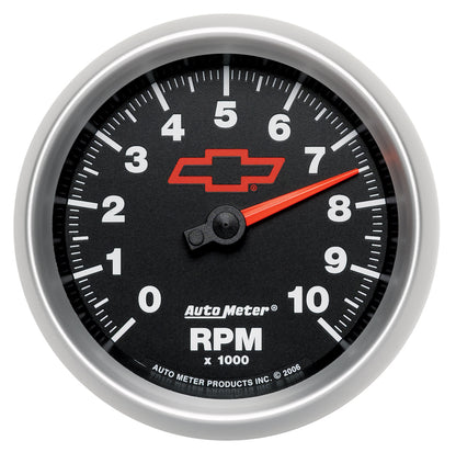 Autometer GM Black Series; In-Dash Tachometer; Electric, Air 3697-00406 Photo - Primary