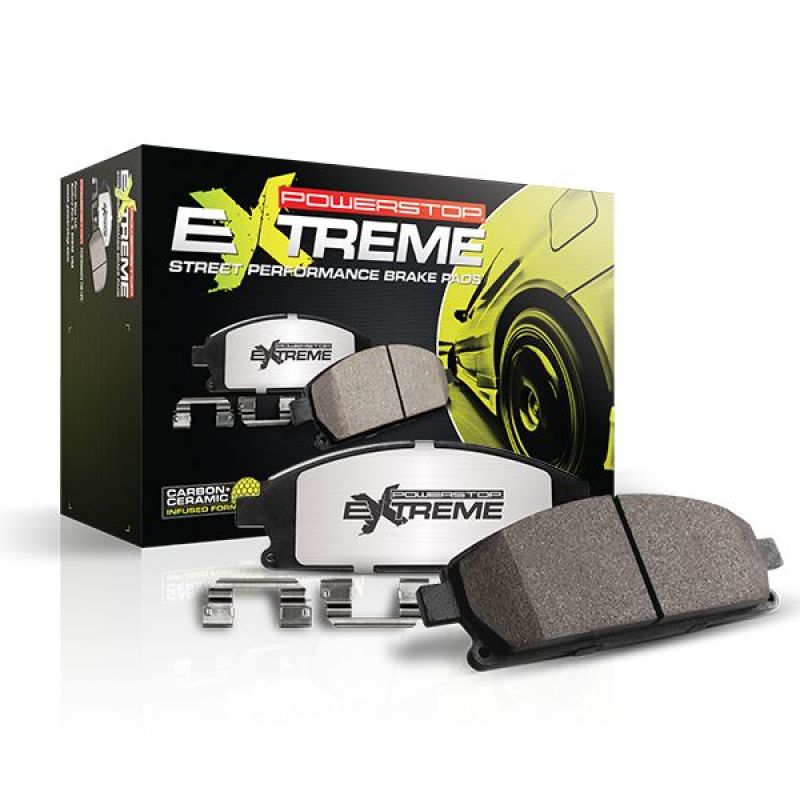 PowerStop Power Stop 20-21 Tesla Y Performance Rear Z26 Street Brake Pad w/Hardware Z26-2387