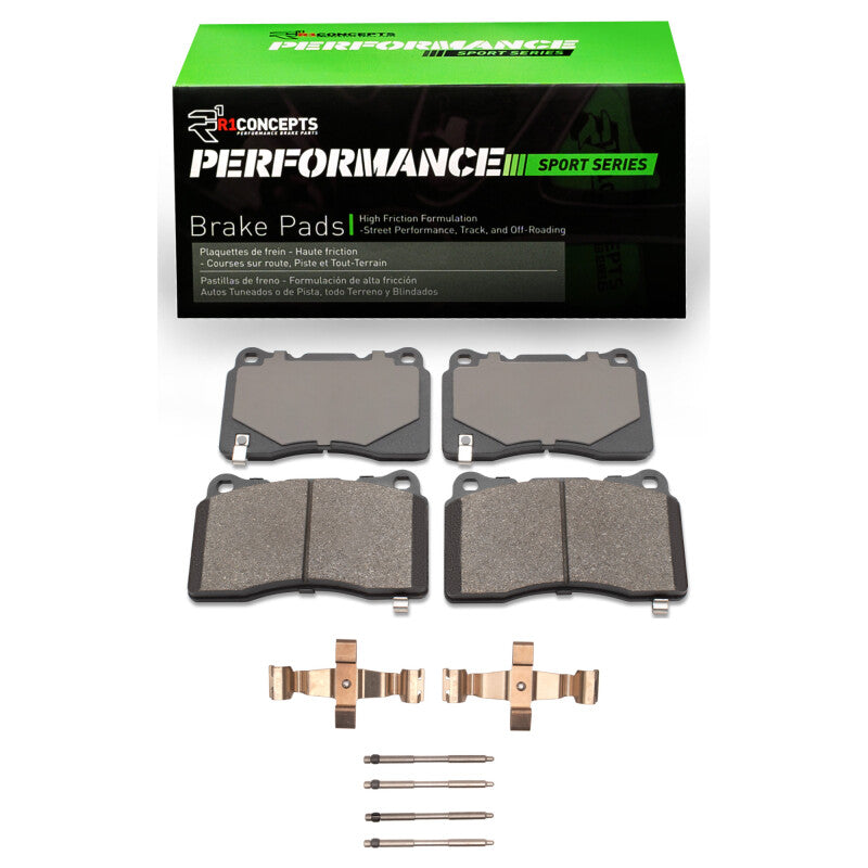 R1 Concepts RNC Performance Sport Brake Pads Brakes, Rotors & Pads Brake Pads - Performance main image