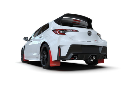 Rally Armor 2023 Toyota GR Corolla Red UR Mud Flap w/ White Logo MF89-UR-RD-WH MF89-UR-RD-WH User 1