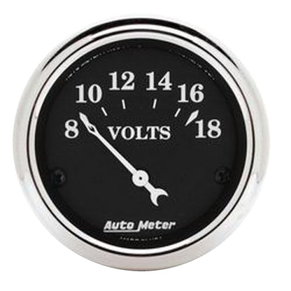 Autometer Old Tyme Black 5 Piece Kit (MPH/FUEL/OILP/WTMP/BAT) 55-59 Chevy Truck Direct-Fit Dash Kit 7036-OTB 7036-OTB User 6
