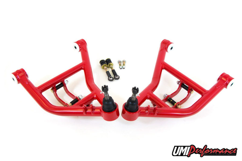 UMI Performance 70-81 GM F-Body Lower A-Arms Tall Ball Joints Race Version 2655-1-R 2655-1-R Photo - Primary