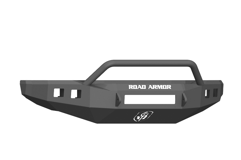 Road Armor 17-20 Ford F-250 Stealth Wide Fender Flare Front Bumper w/Pre-Runner Guard - Tex Blk 61744B-NW 61744B-NW Photo - Primary