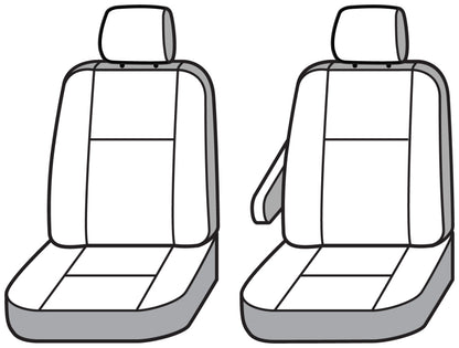 Covercraft 23 Dodge Ram ProMaster Polycotton SeatSaver Custom Front Row Seat Covers - Charcoal SS2579PCCH SS2579PCCH Photo - out of package