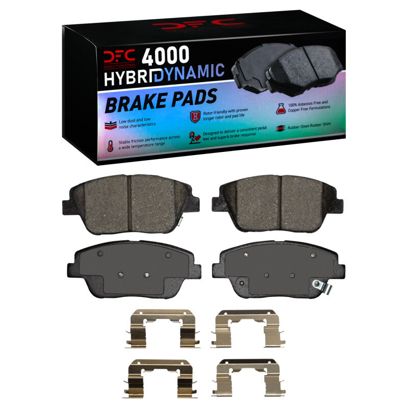 DFC DFC 4000 HybriDynamic Brake Pads Brakes, Rotors & Pads Brake Pads - OE main image