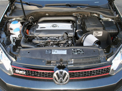 aFe Stage 2 Cold Air Intake Volkswagen GTi All 2009-2011 51-11892 Photo - Mounted