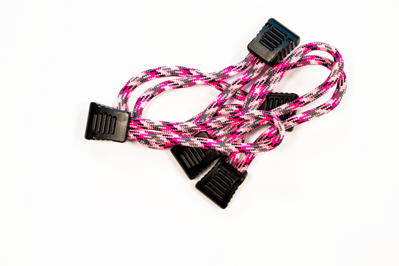 Fishbone Offroad Paracord Zipper Pulls 5 Pcs Pink Camo FB51279-I