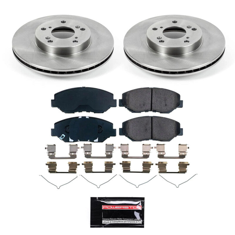 PowerStop Power Stop 08-14 Scion xD Rear Autospecialty Drum Kit KOE15407DK KOE15407DK Photo - Primary