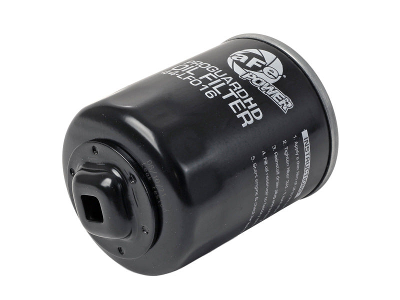 aFe Pro GUARD D2 Oil Filter 99-14 Nissan Trucks / 01-15 Honda Cars (4 Pack) 44-LF016-MB 44-LF016-MB Photo - Unmounted