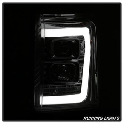Spyder 11-16 Ford F-250/F-350 V2 Projector Headlights - Light Bar DRL - Chrome PRO-YD-FS11V2-LB-C 5084705 5084705 Photo - Unmounted