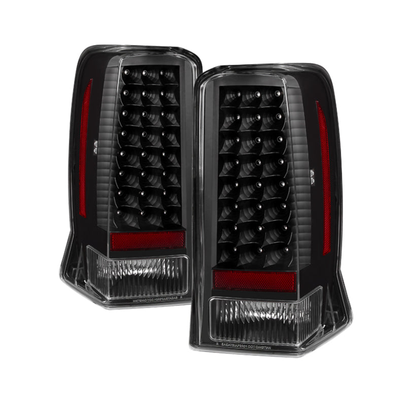 SPYDER Xtune Cadillac Escalade 02-06 ( Not Ext Models ) LED Tail Light Black ALT-JH-CE02-LED-BK 9028113 9028113 Photo - Primary