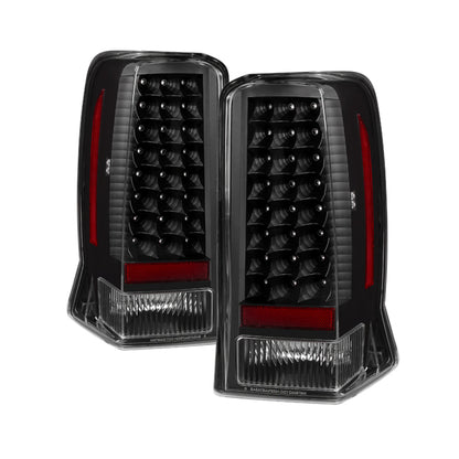 SPYDER Xtune Cadillac Escalade 02-06 ( Not Ext Models ) LED Tail Light Black ALT-JH-CE02-LED-BK 9028113 9028113 Photo - Primary