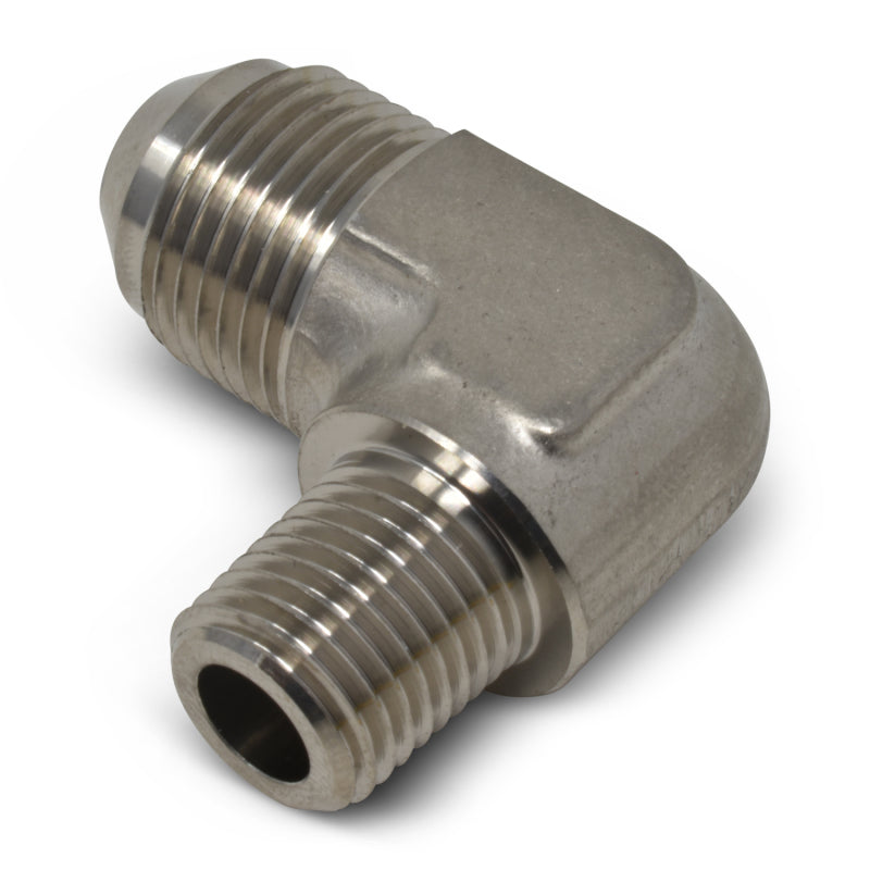 Russell -4 AN 90° Flare to Pipe Adapter (Endura Finish) 660801 Photo - out of package