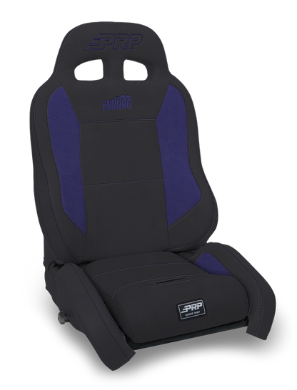 PRP Seats PRP EnduroCrawl Reclining Suspension Seat - Black/Purple Vinyl - Driver A9001044-201-M A9001044-201-M Photo - Primary