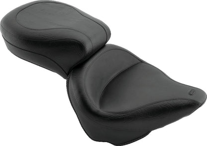 Mustang Motorcycle Mustang 84-06 Harley Standard Rear Tire Wide Touring 1PC Seat - Black 75073 75073 Photo - Primary