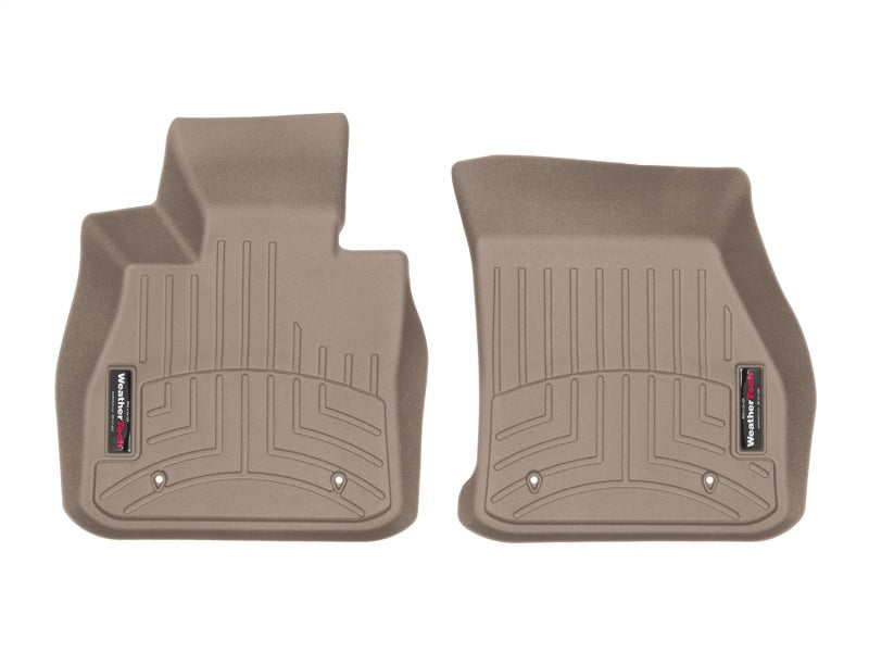 WeatherTech 2016+ Mini Clubman F54 Front FloorLiner - Tan 458711 458711 Photo - Unmounted