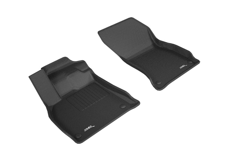 3D MAXpider 2018-2020 Audi Q5 Kagu 1st Row Floormat - Black L1AD04711509 L1AD04711509 Photo - Primary