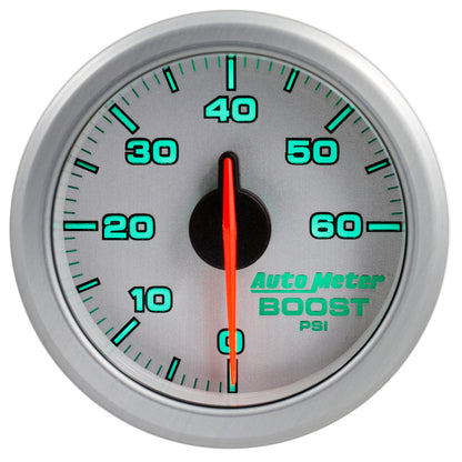 Autometer 2-1/16" Boost, 0-60 Psi, Airdrive, Silver 9160-UL User 5