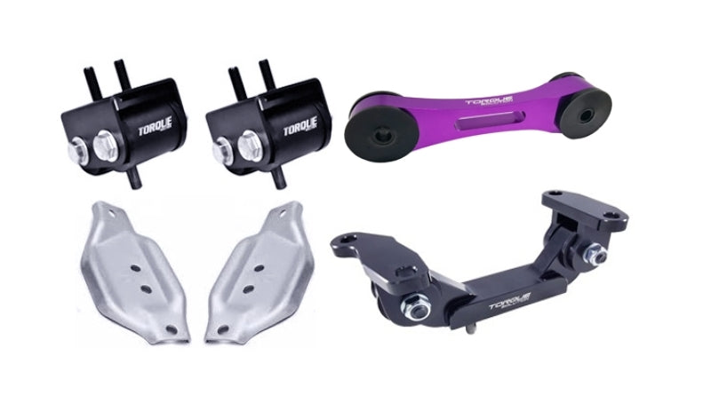 Torque Solution Engine / Trans / Pitch Mount Kit w/ Mount Plates: Subaru WRX 2002-2014 / STi 2004+ TS-SU-123PR.2-PL Photo - Primary