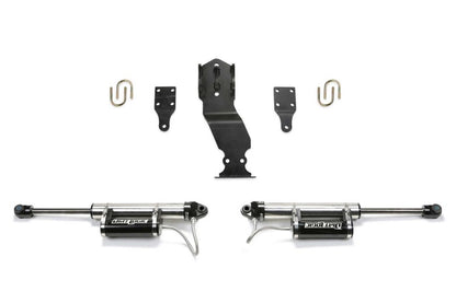 Fabtech 17-20 Ford F250/F350 4WD Dual Steering Stabilizer System w/DL 2.25 Resi Shocks FTS22304 FTS22304 Photo - Primary
