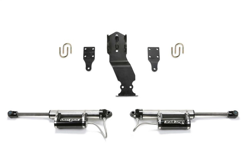 Fabtech 17-20 Ford F250/F350 4WD Dual Steering Stabilizer System w/DL 2.25 Resi Shocks FTS22304 FTS22304 Photo - Primary