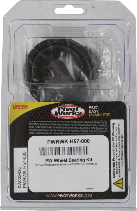 Pivot Works 1984 Honda ATC200ES PW Rear Wheel Bearing Kit PWRWK-H57-000 PWRWK-H57-000 Photo - Primary